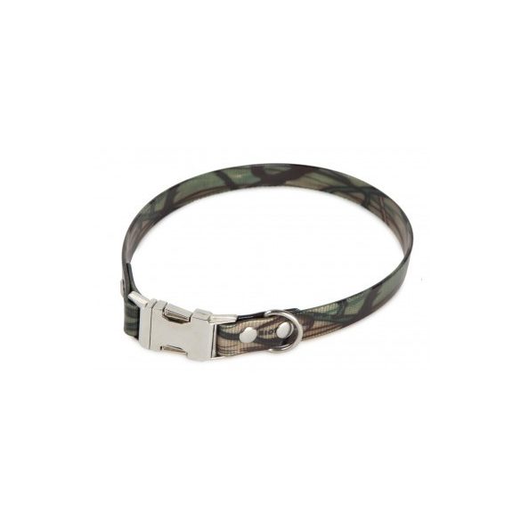 Firedog BioThane nyakörv Clip 19 mm 41 cm camo olive