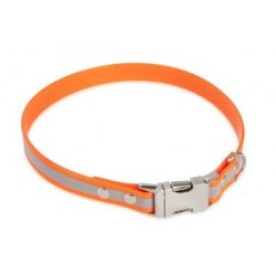   Firedog BioThane nyakörv Clip Fényvisszaverő 19 mm 36 cm orange