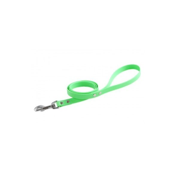 Firedog BioThane póráz 19 mm 1,2 m fogóval light green