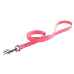 Firedog BioThane póráz 19 mm 1,2 m fogóval & D-ring pink
