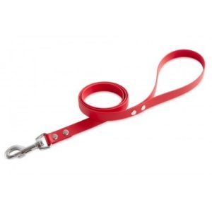 Firedog BioThane póráz 19 mm 1,2 m fogóval red