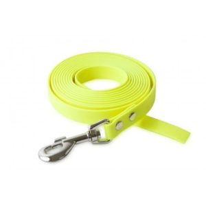 Firedog BioThane póráz 19 mm 2 m fogó nélkül neon yellow