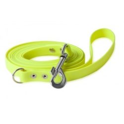   Firedog BioThane póráz 19 mm 2 m fogóval & D-ring neon yellow