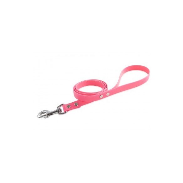 Firedog BioThane póráz 19 mm 2 m fogóval pink