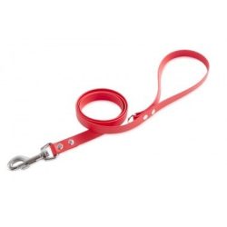 Firedog BioThane póráz 19 mm 2 m fogóval & D-ring red