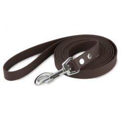 Firedog BioThane póráz 19 mm 3 m fogóval dark brown