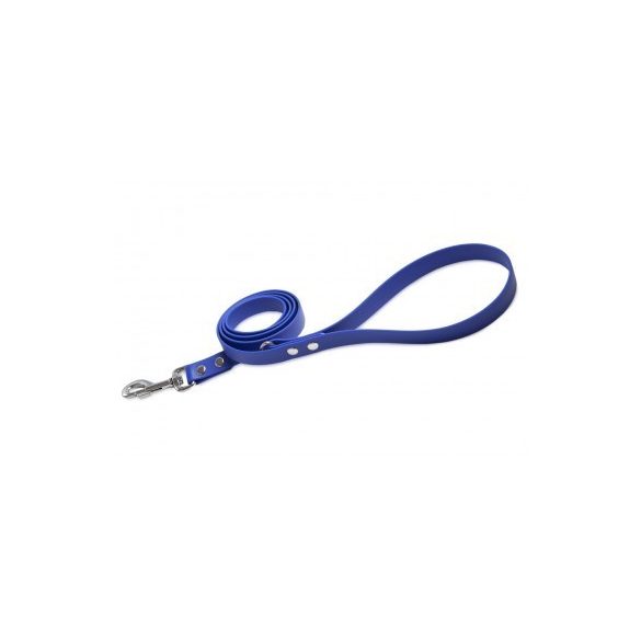 Firedog BioThane póráz 19 mm 3 m fogóval & D-ring blue