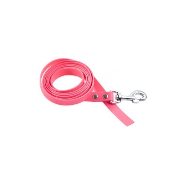 Firedog BioThane póráz 19 mm 3 m fogó nélkül pink