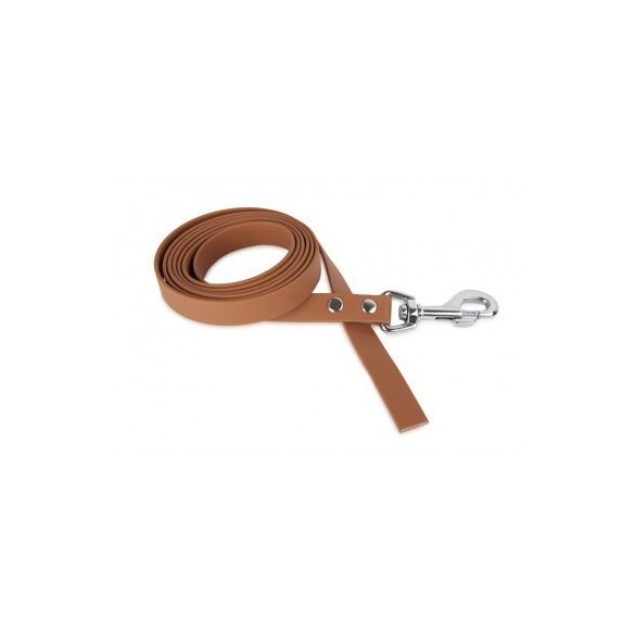 Firedog BioThane póráz 19 mm 3 m fogó nélkül light brown