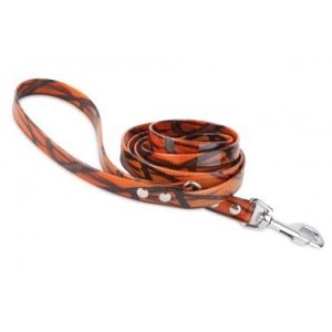 Firedog BioThane póráz 19 mm 2 m fogóval & D-ring camo orange