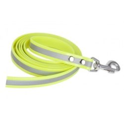   Firedog BioThane póráz Fényvisszaverő 19 mm 1 m fogó nélkül yellow