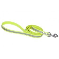   Firedog BioThane póráz Fényvisszaverő 19 mm 1,2 m fogóval yellow