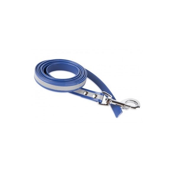 Firedog BioThane póráz Fényvisszaverő 19 mm 2 m fogó nélkül blue