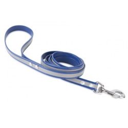   Firedog BioThane póráz Fényvisszaverő 19 mm 2 m fogóval blue