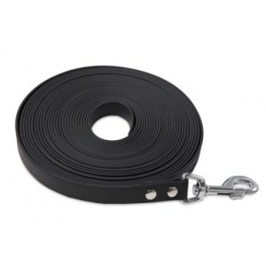 Firedog BioThane Nyomkövető póráz 19 mm 15 m black
