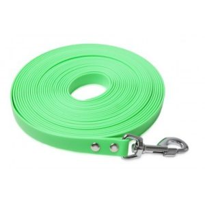 Firedog BioThane Nyomkövető póráz 19 mm 15 m light green