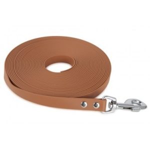 Firedog BioThane Nyomkövető póráz 19 mm 15 m light brown