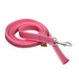 Firedog Gumírozott póráz 20 mm 1 m fogó nélkül pink