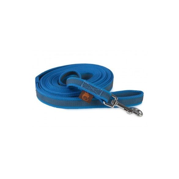 Firedog Gumírozott póráz 20 mm 1,5 m fogóval blue