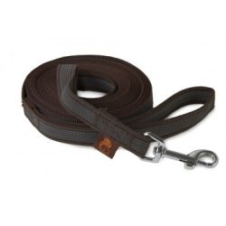 Firedog Gumírozott póráz 20 mm 1,5 m fogóval brown
