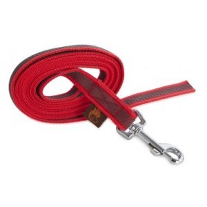 Firedog Gumírozott póráz 20 mm 2 m fogó nélkül red