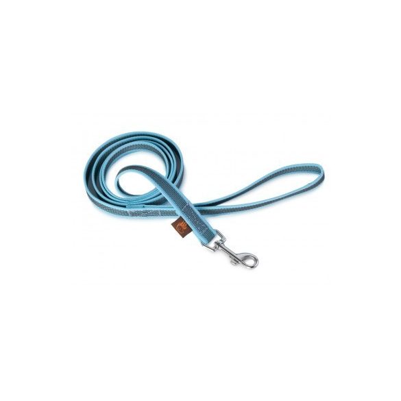 Firedog Gumírozott póráz 20 mm 2 m fogóval aqua blue