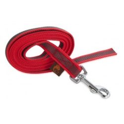 Firedog Gumírozott póráz 20 mm 3 m fogó nélkül red