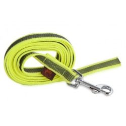   Firedog Gumírozott póráz 20 mm 3 m fogó nélkül neon yellow