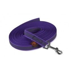   Firedog Nyomkövető Gumírozott póráz 20 mm classic karabíner 10 m violet