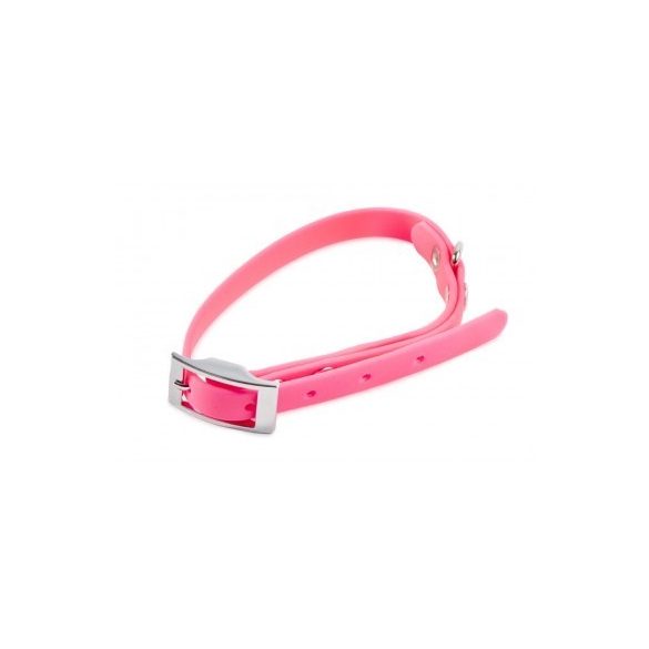 Firedog BioThane nyakörv Basic 25 mm 45-53 cm pink