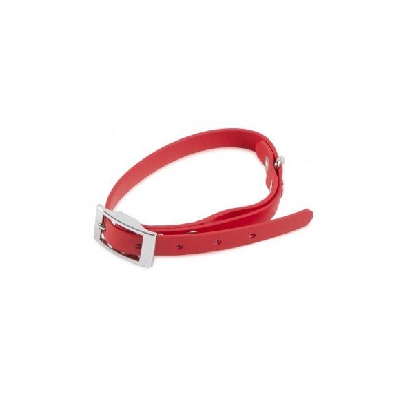 Firedog BioThane nyakörv Basic 25 mm 45-53 cm red