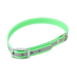   Firedog BioThane nyakörv Basic Fényvisszaverő 25 mm 35-43 cm light green