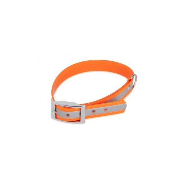 Firedog BioThane nyakörv Basic Fényvisszaverő 25 mm 45-53 cm orange