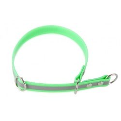   Firedog BioThane nyakörv Sport Fényvisszaverő 25 mm 65 cm light green