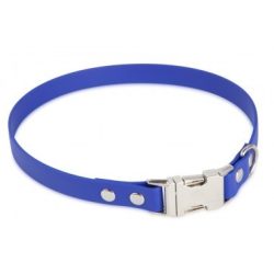 Firedog BioThane nyakörv Clip 25 mm 37 cm blue