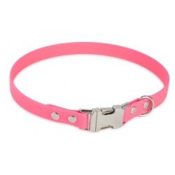 Firedog BioThane nyakörv Clip 25 mm 41 cm pink