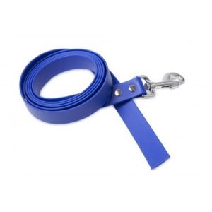 Firedog BioThane póráz 25 mm 1 m fogó nélkül blue