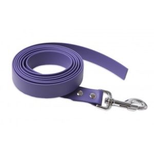 Firedog BioThane póráz 25 mm 1 m fogó nélkül violet