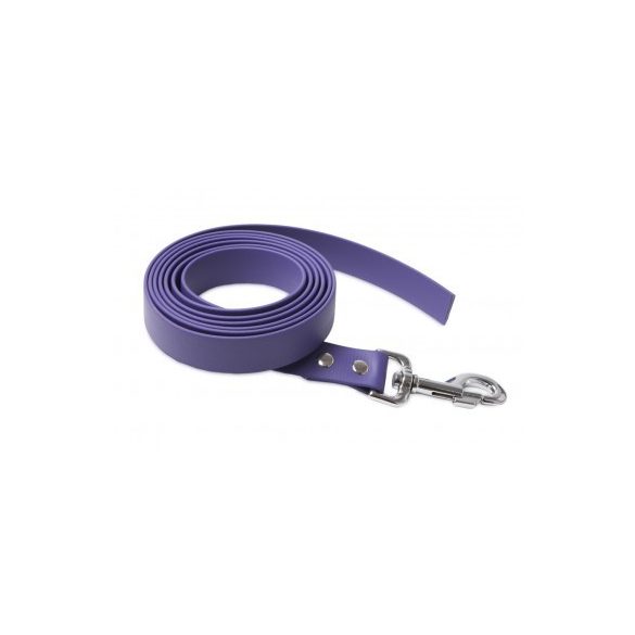 Firedog BioThane póráz 25 mm 2 m fogó nélkül violet