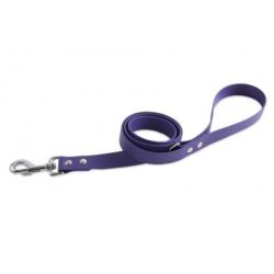 Firedog BioThane póráz 25 mm 2 m fogóval & D-ring violet