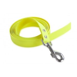 Firedog BioThane póráz 25 mm 3 m fogó nélkül neon yellow