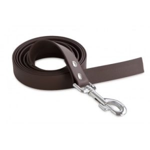 Firedog BioThane póráz 25 mm 3 m fogó nélkül dark brown