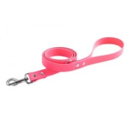 Firedog BioThane póráz 25 mm 3 m fogóval & D-ring pink