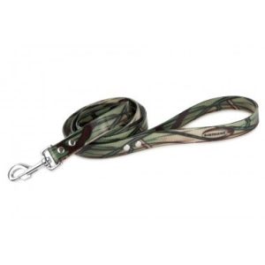 Firedog BioThane póráz 25 mm 3 m fogóval camo olive