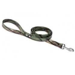   Firedog BioThane póráz 25 mm 3 m fogóval & D-ring camo olive