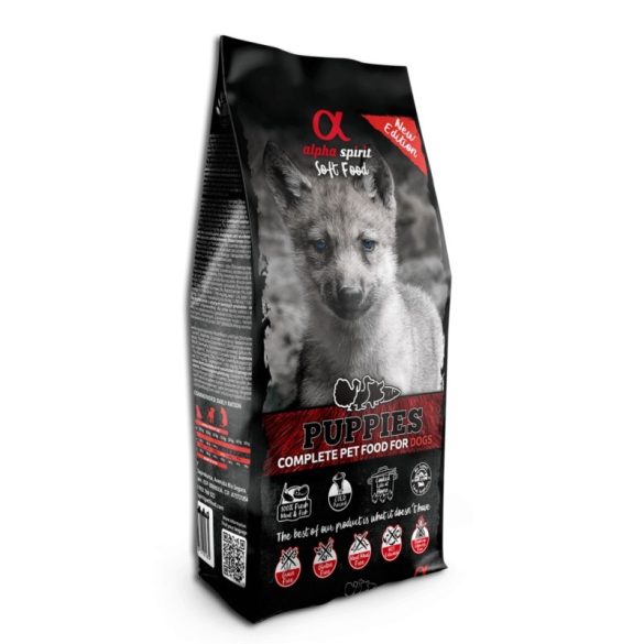 Alpha Spirit Semi-moist Puppies 9 kg