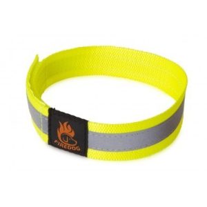 Firedog Fényvisszaverő nyakörv tépőzárral 30 mm 35 cm neon yellow