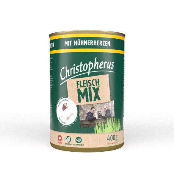 Christopherus Meat Mix Csirkeszívvel 400 g
