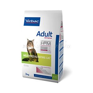 Virbac Adult Cat Entire & Neutered with Salmon  7 kg