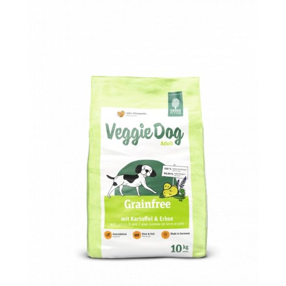 Green Petfood VeggieDog Felnőtt GrainFree Gabonamentes 10 kg